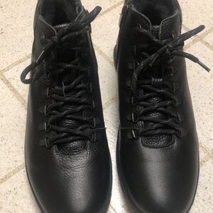 Genuine Leather Sheep lined men boots